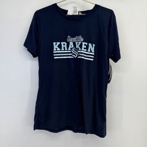 Seattle Kraken Chase Marathon Kids T Shirt Large NHL Hockey Team Apparel